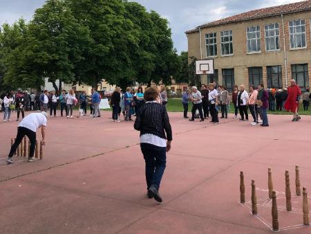 Imagen Cerca de dos centenares y medio de personas participan en la primera concentración de Juegos Autóctonos del Torneo Interpueblos de la...