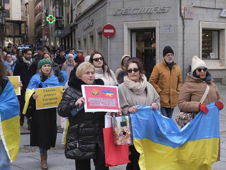 Imagen En el segundo aniversario de la invasión de Rusia a Ucrania, la Diputación comparte su solidaridad y recuerdo a las víctimas con la...